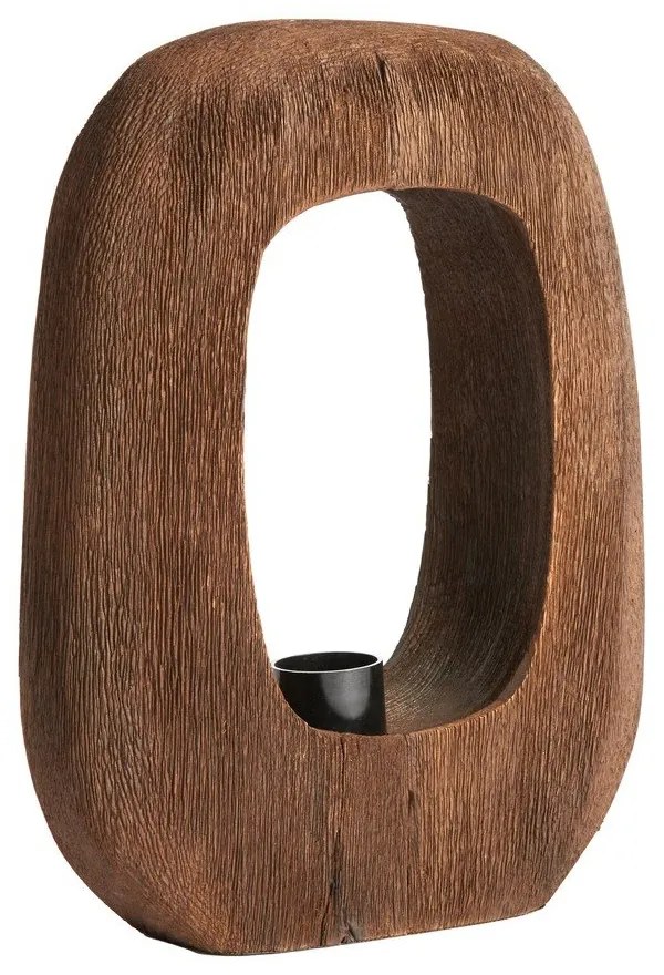 Hnedá stolová lampa (výška 30 cm) Kelafo – Light &amp; Living