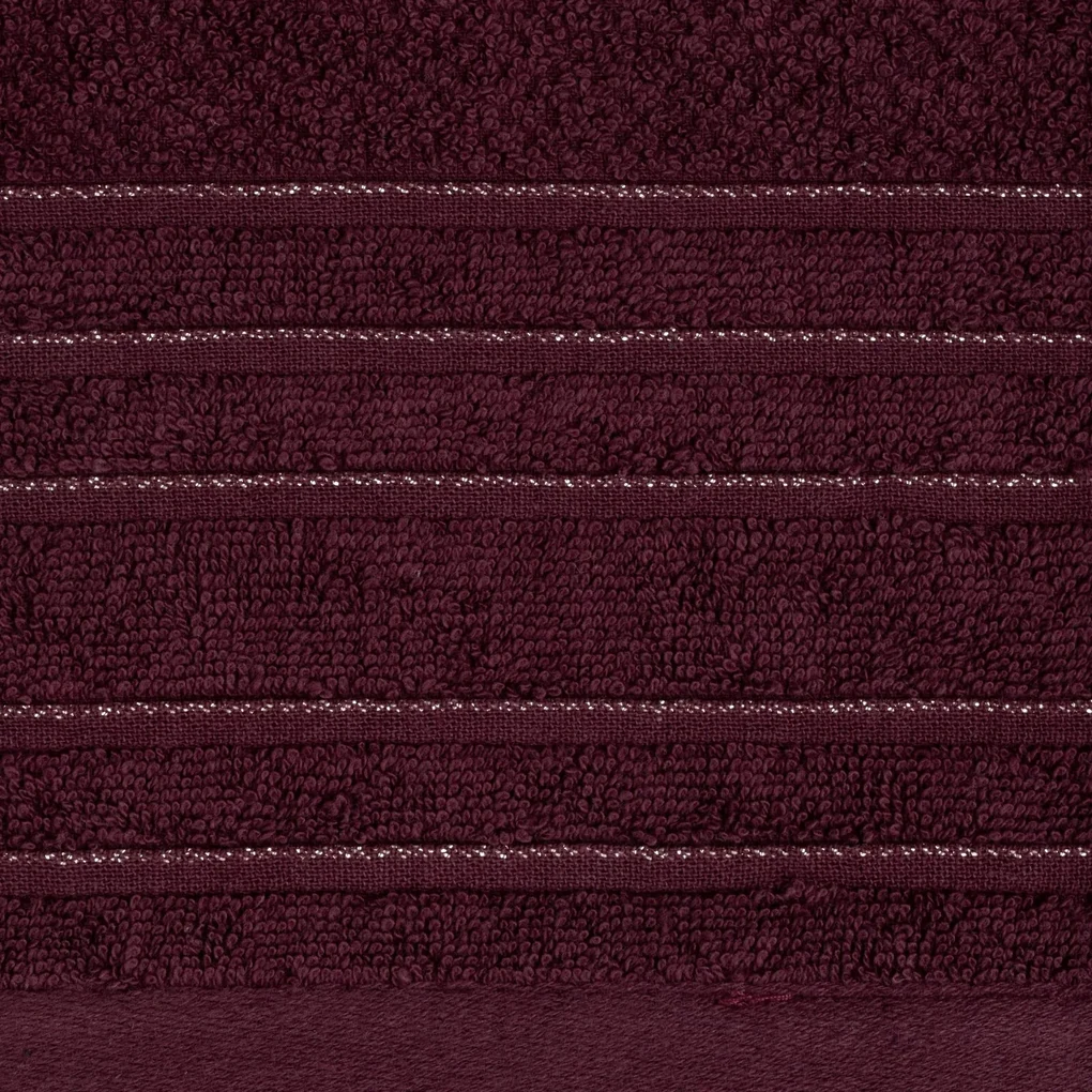 FROTÉ UTERÁK GLORY3 SADA 6KS 50X90 CM BORDOVÁ