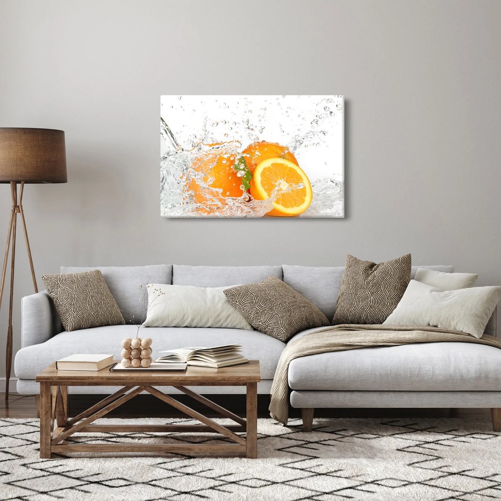 Obraz - Šťavnaté pomaranče (90x60 cm)