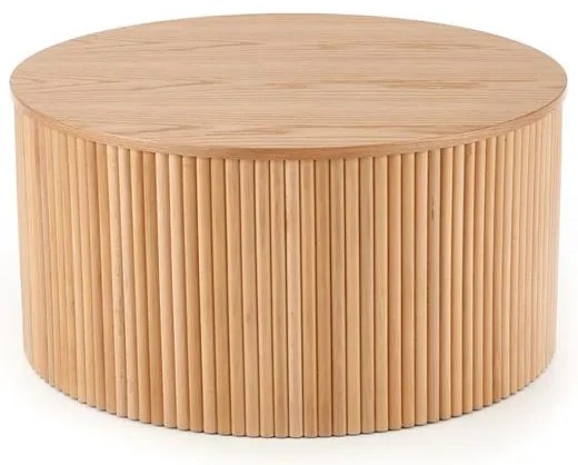 Prírodný konferenčný stolík FEVIK 80x41