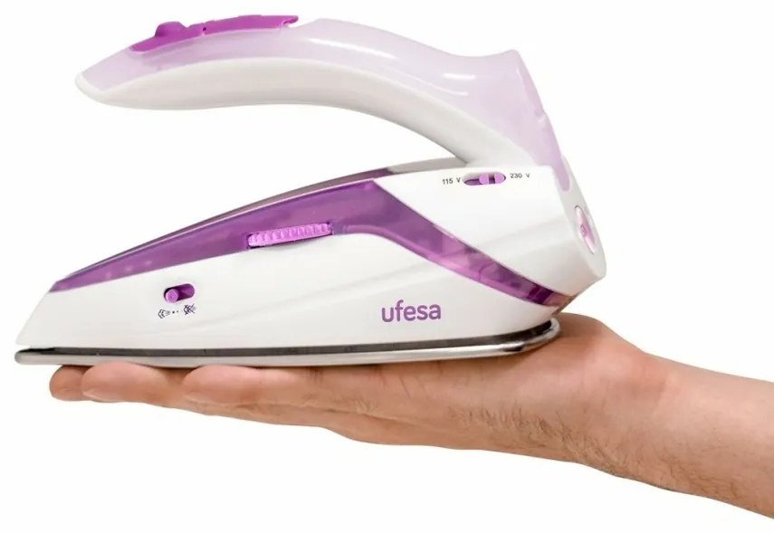 Ufesa PV0500 ručná žehlička, fialová