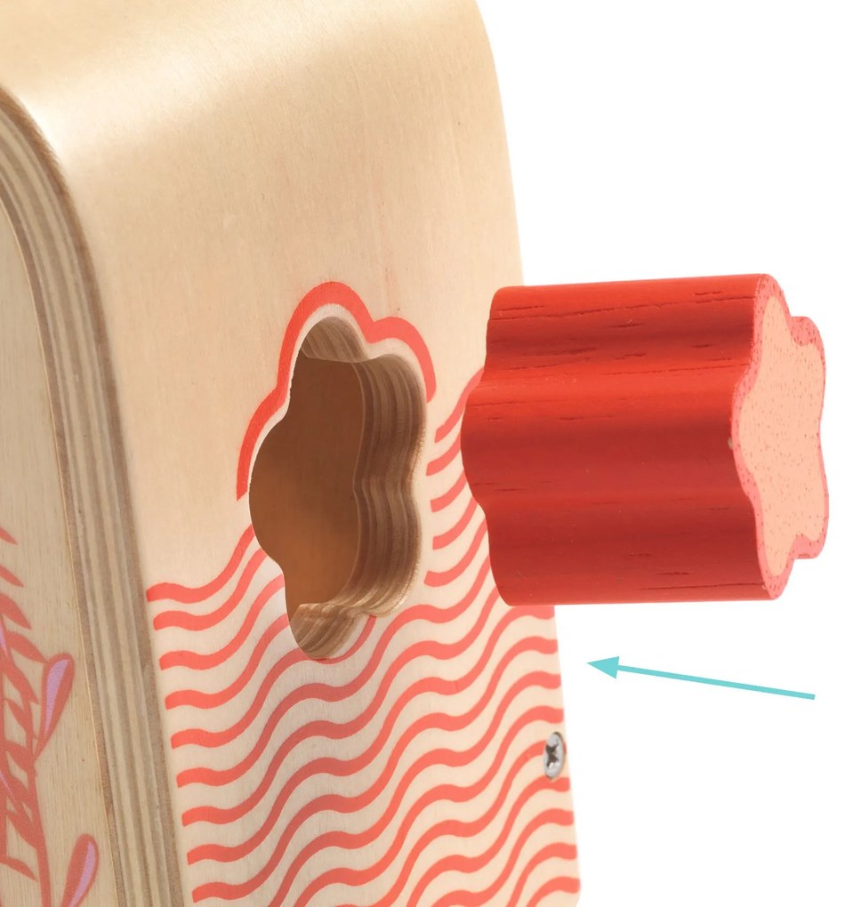 Drevené triediace tvary - 3 spôsoby vkladania