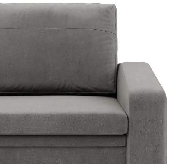 Kreslo ORBIT Kronos rozkladacie, svetlosivé