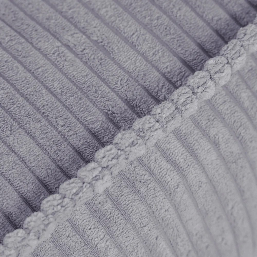 Podlahový puf menčester šedá