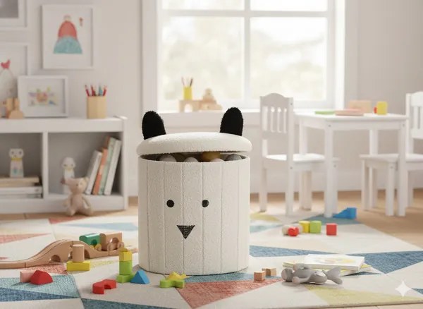 Taburetka MIMI biela PHO4243