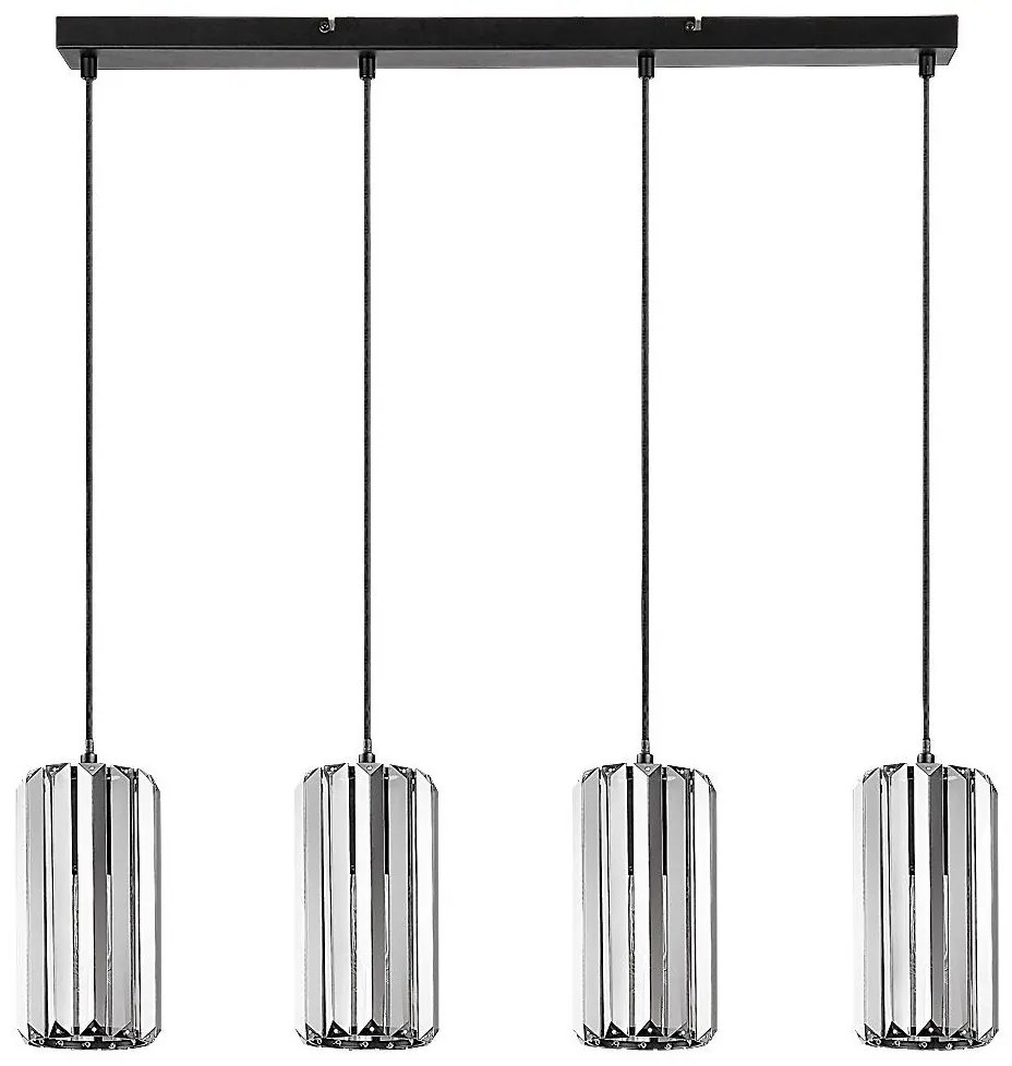 Rabalux 72256 - Luster na lanku VENESS 4xE27/40W/230V