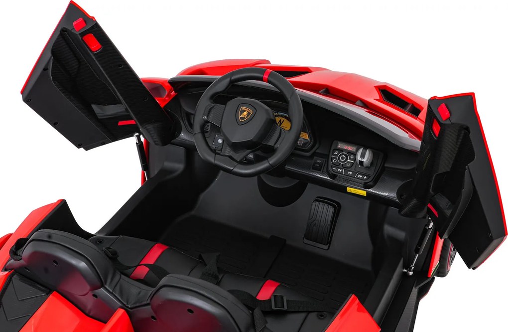 Ramiz Lamborghini Veneno Červené vozidlo