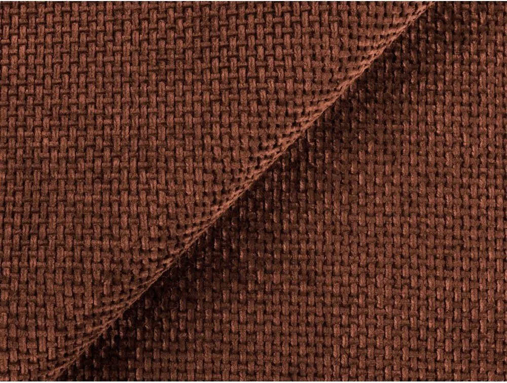 Ženilková rozkladacia/s úložným priestorom rohová pohovka v terakotovej farbe (pravý roh/do L) Kona – Makamii