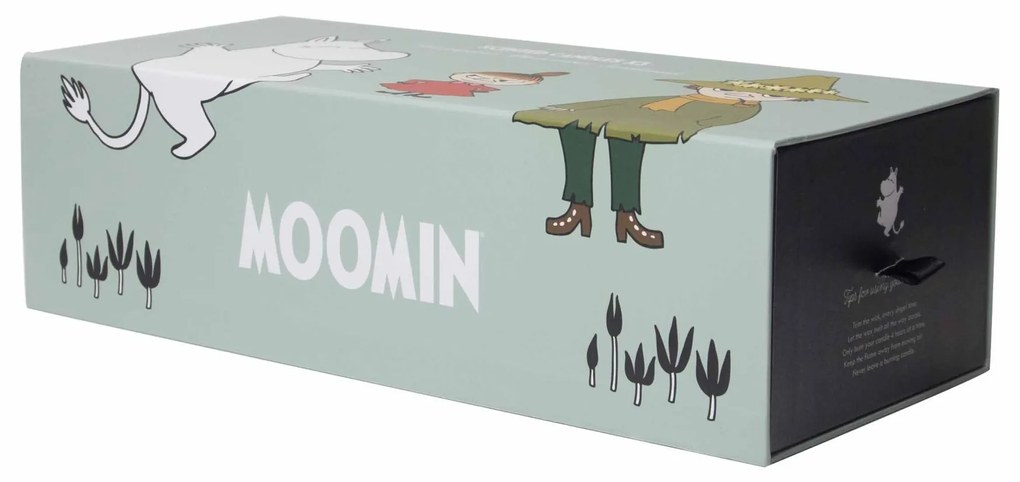 Pluto Design Darčeková sada vonných sviečok MOOMIN - set 3 ks