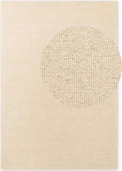Koberec Elle Decoration Puristic Knots svetlobéžový