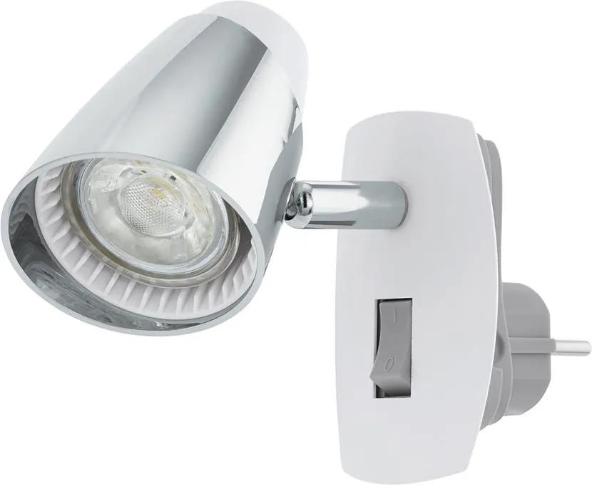 Eglo Eglo 96846 - LED Nástenná lampa do zásuvky MONCALVIO 1 1xGU10/3,3W/230V EG96846