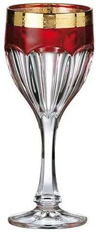 BOHEMIA SAFARI RUBIN POHÁR NA VÍNO 190ML SADA 6KS