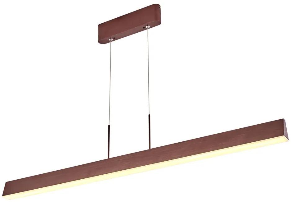 Candellux COCONUT Luster 100X8 28W LED BROWN 4000K A0010-310