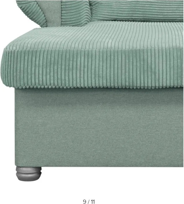 Menčestrová leňoška v mentolovej farbe Lord – Ropez