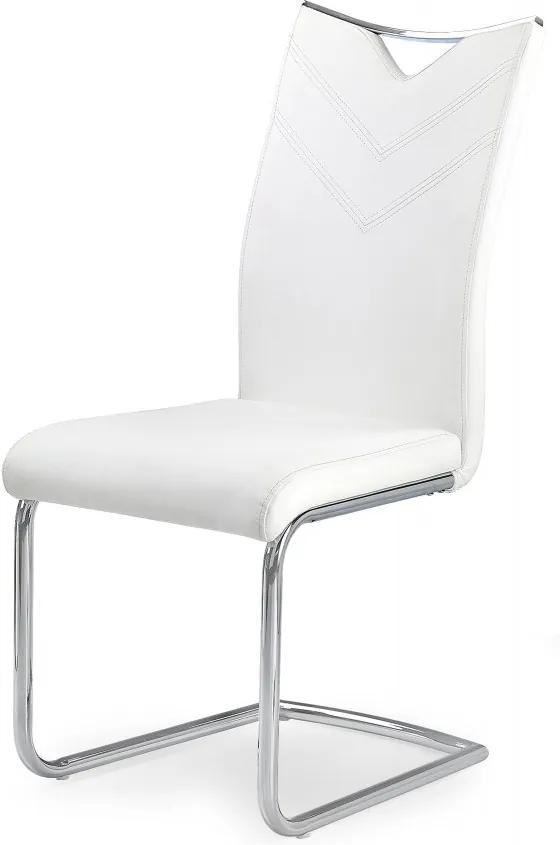 Jedálenská stolička K224 Halmar Biela