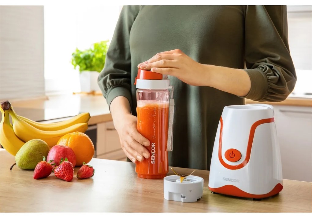 Sencor SBL 2114RD smoothie mixér, červená