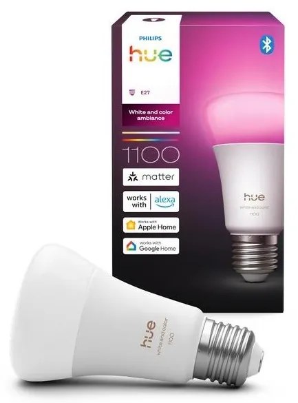 LED stmievateľná žiarovka Philips Hue WACA E27/8,1W/230V 1000-20000K
