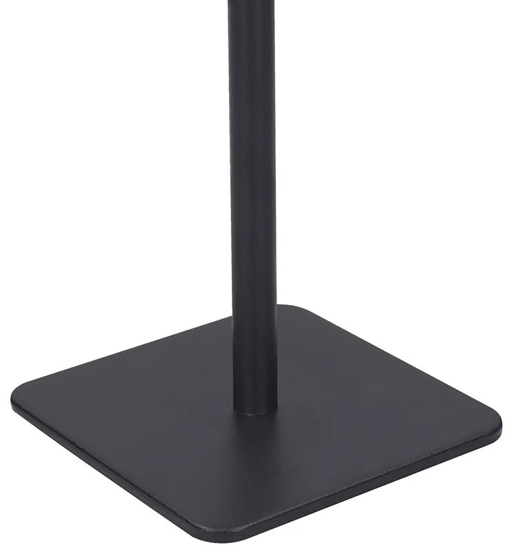 SOLIGHT LED nabíjacia lampička Lucca, 120lm, zmena CCT, stmievanie, čierna