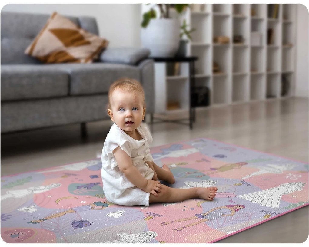 Rolovaná penová podložka na vyfarbovanie 120 x 90 x 0,3 cm Ricokids RK-344