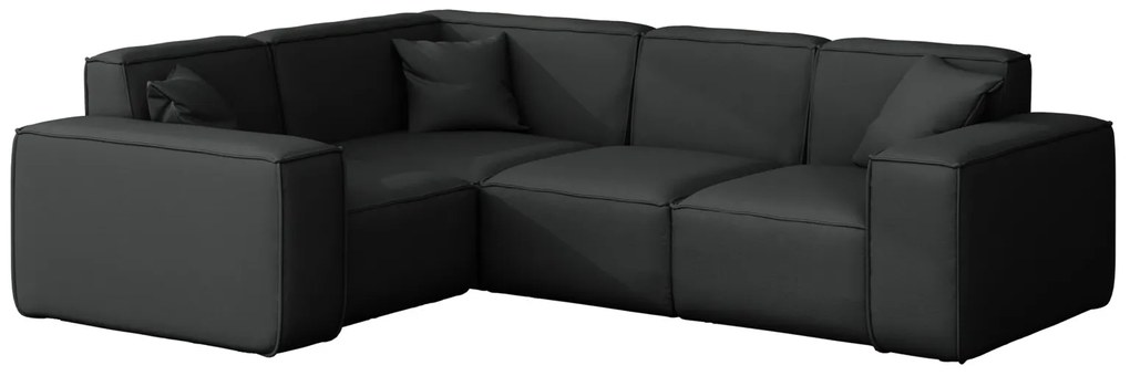 ZÁHRADNÁ ROHOVÁ SEDAČKA BELLAMY 246 x 181 BLACK