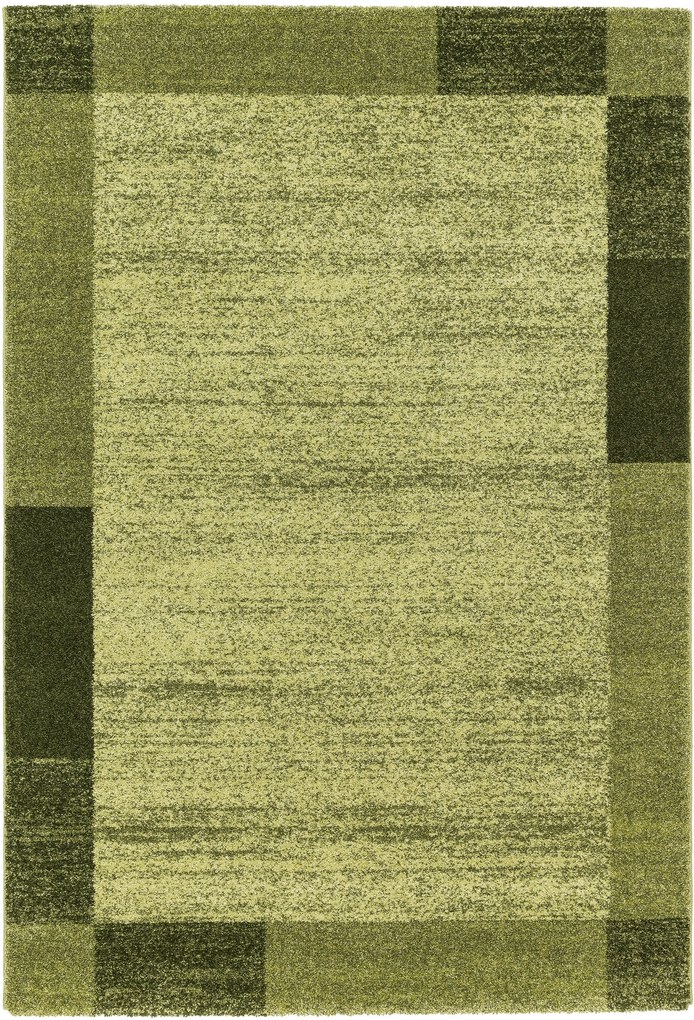 Astra - Golze koberce Kusový koberec Samoa 152030 Border Green - 67x130 cm