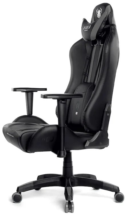 Herné kreslo Diablo X-Ray King Size: čierno-šedé Diablochairs