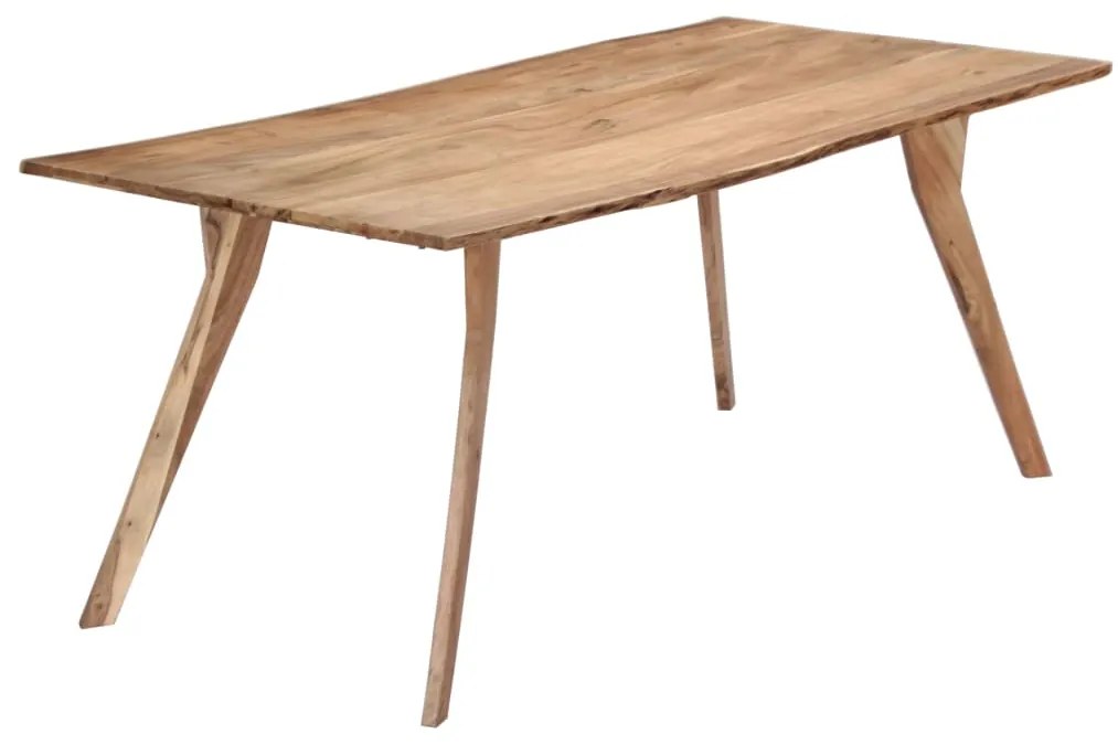 vidaXL Jedálenský stôl 180x88x76 cm masívne akáciové drevo