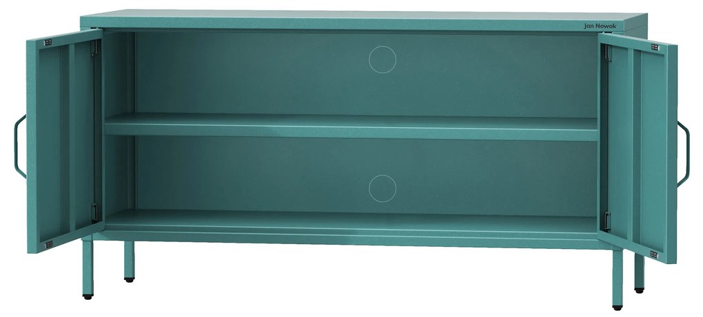 TV stolík na nožičkách ROSA, 1150 x 595 x 400 mm, Modern: morská farba