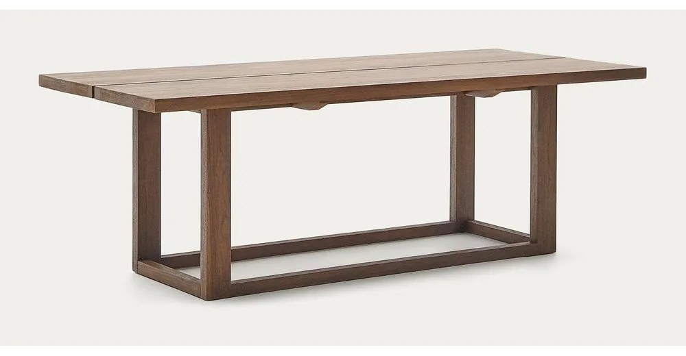 Jedálenský stôl z tíkového dreva v prírodnej farbe 100x220 cm Sashi – Kave Home