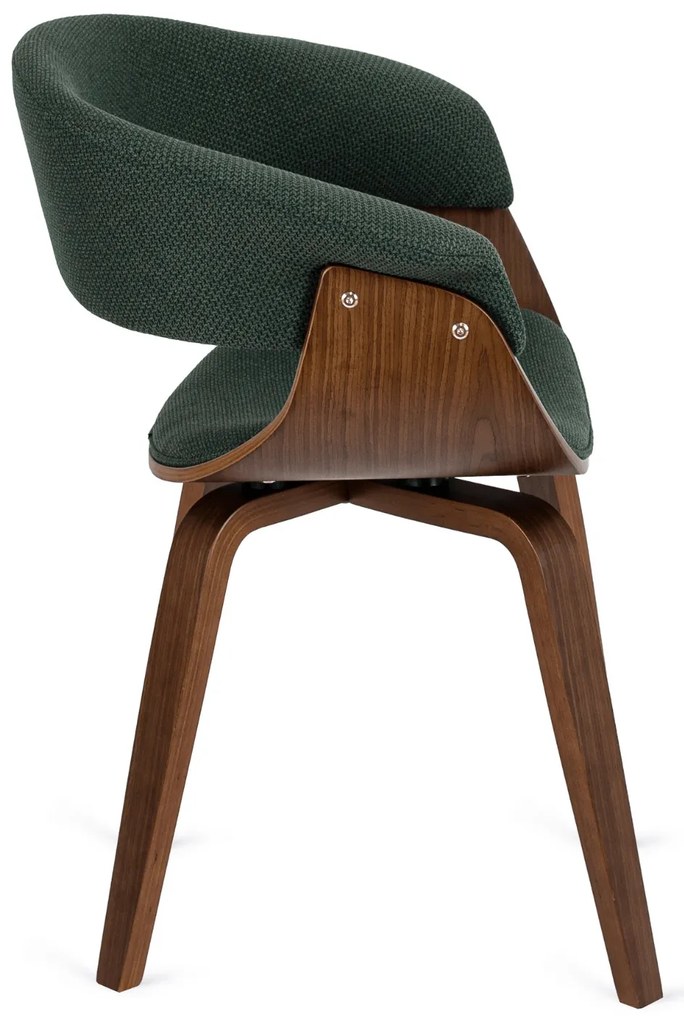 PROXIMA.store - Čalúnená stolička GARY FARBA: zelená