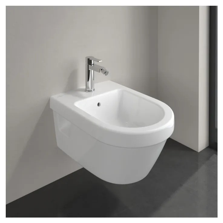 Villeroy & Boch ARCHITECTURA - Závesný bidet, 530x370 mm, biela alpin 54840001