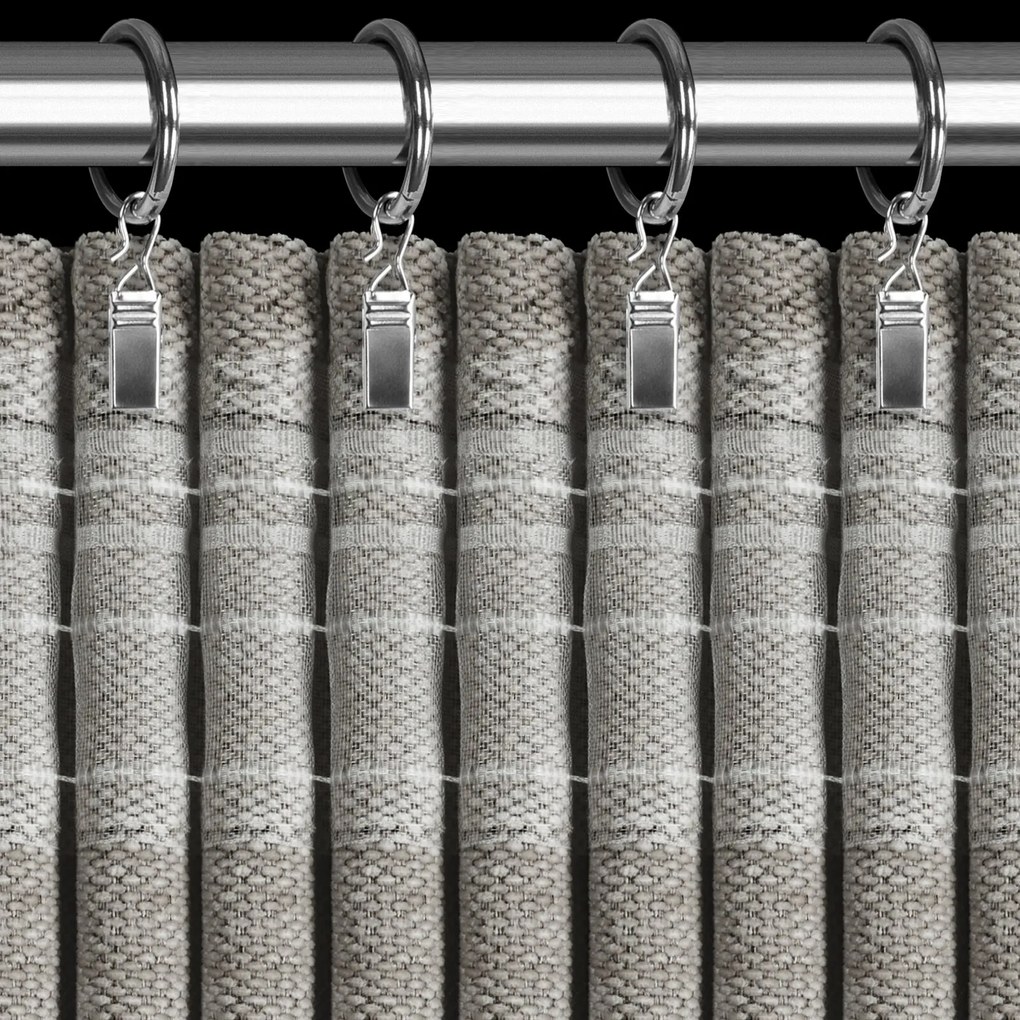 ZATEMŇOVACÍ ZÁVES NA PÁSKE NESKA 140X270 CM BÉŽOVÁ