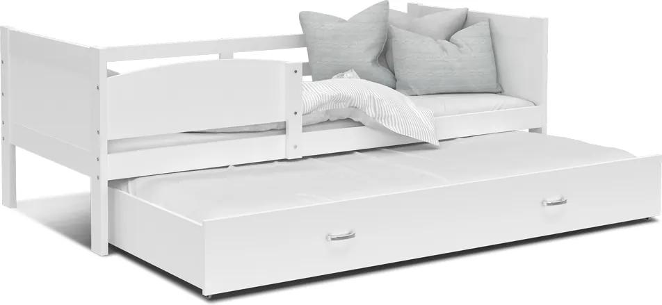 GL Swing biela color posteľ s prístelkou MDF Farba: Biela