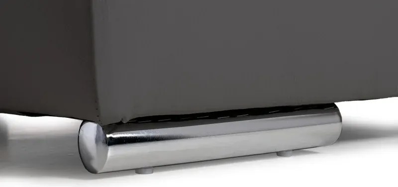 Moderné kožené kreslo LOREN II, biela (madras - 122 white)