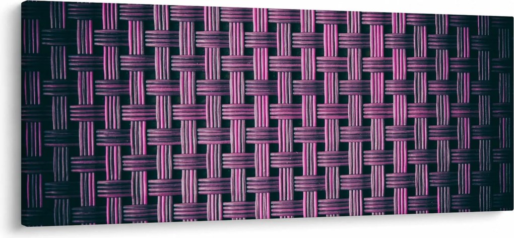 Obraz fialovej textúry (120x50 cm)