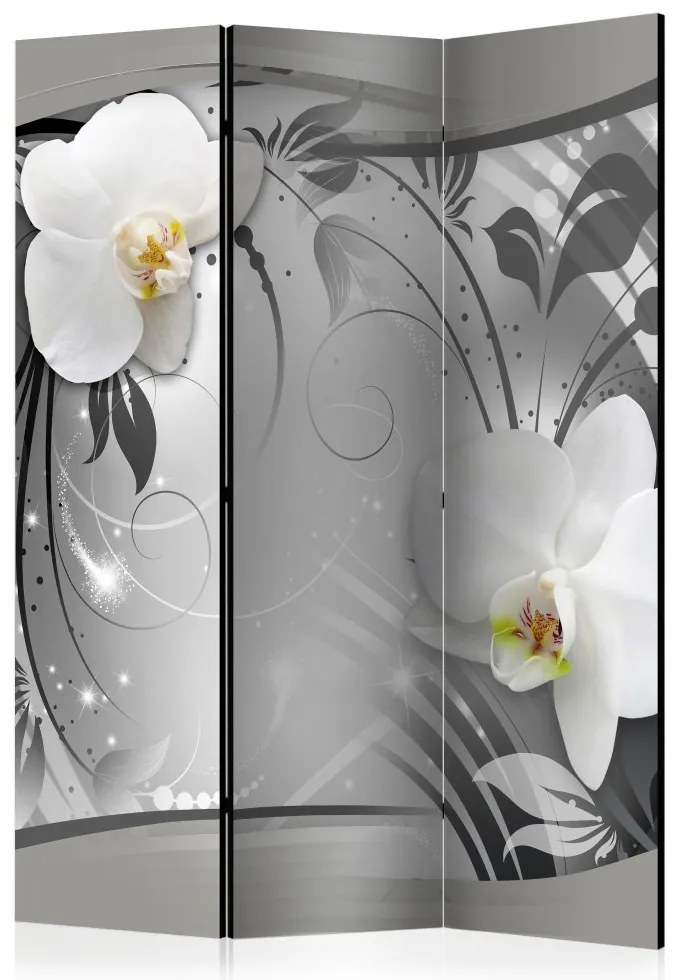 Artgeist Paraván - Silver Abstract [Room Dividers]