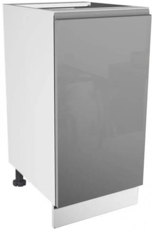 Skrinka do kuchyne Gardena D40 P pravá grey