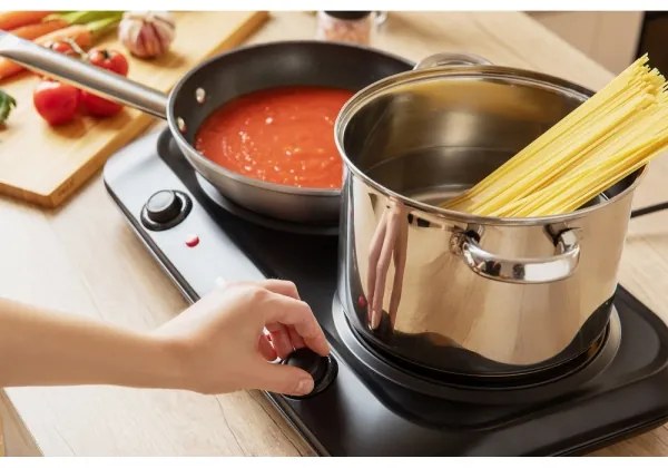 Sencor - Dvojitý sklokeramický varič 2400W/230V