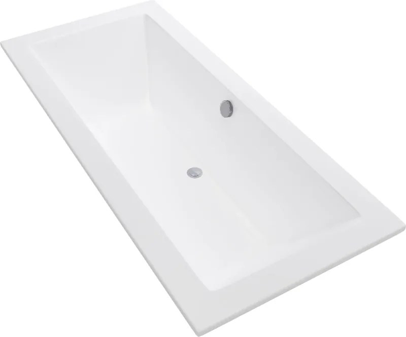 Mexen Cube obdĺžniková vaňa 170 x 75 cm, biela - 55051707500