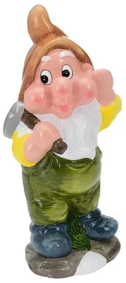 Záhradný trpaslik Klasik s hnedou čiapkou 30 cm
