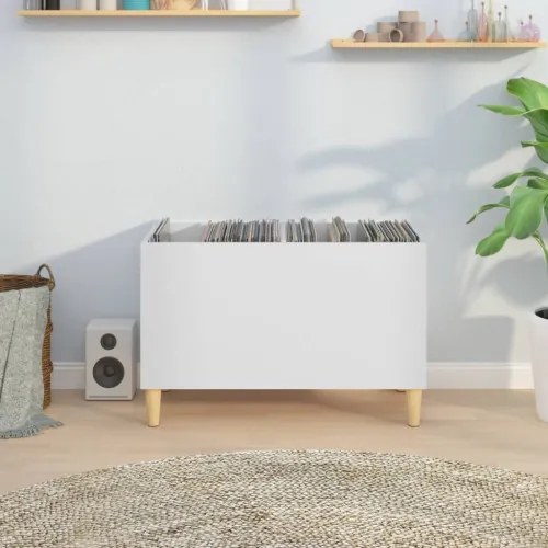 vidaXL Skrinka na platne biela 74,5x38x48 cm kompozitné drevo-