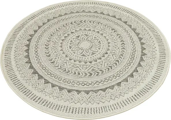 Koberec JEANS 19347/P19 grafitový kruh