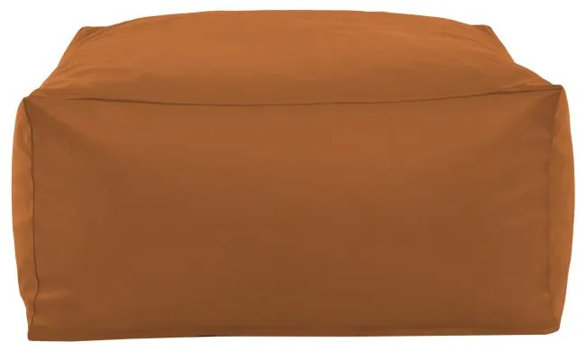 Taburetka svetlohnedá kocka ekokoža