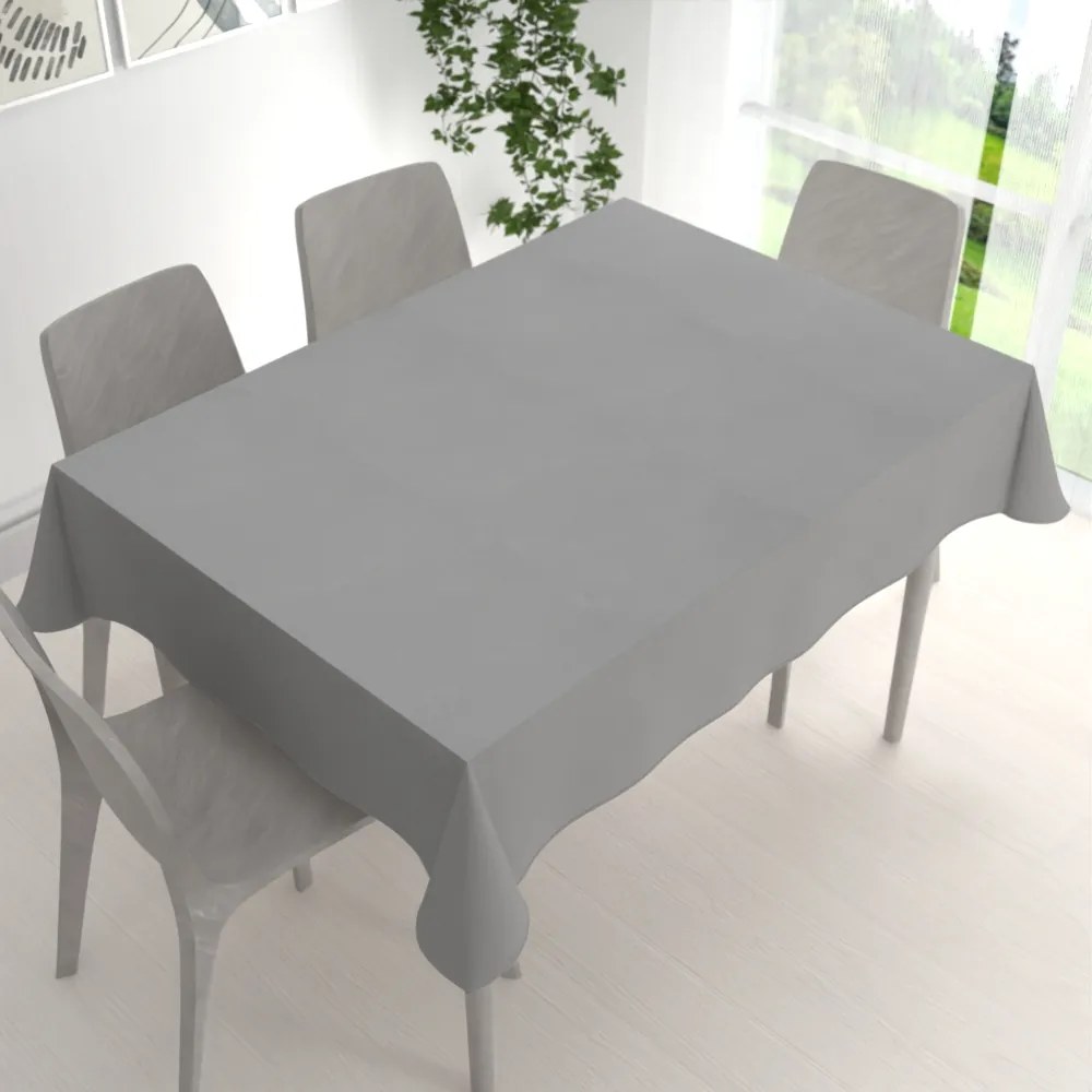 Biante Teflónový obdĺžnikový obrus - Paris TF-019 Sivý 50x100 cm