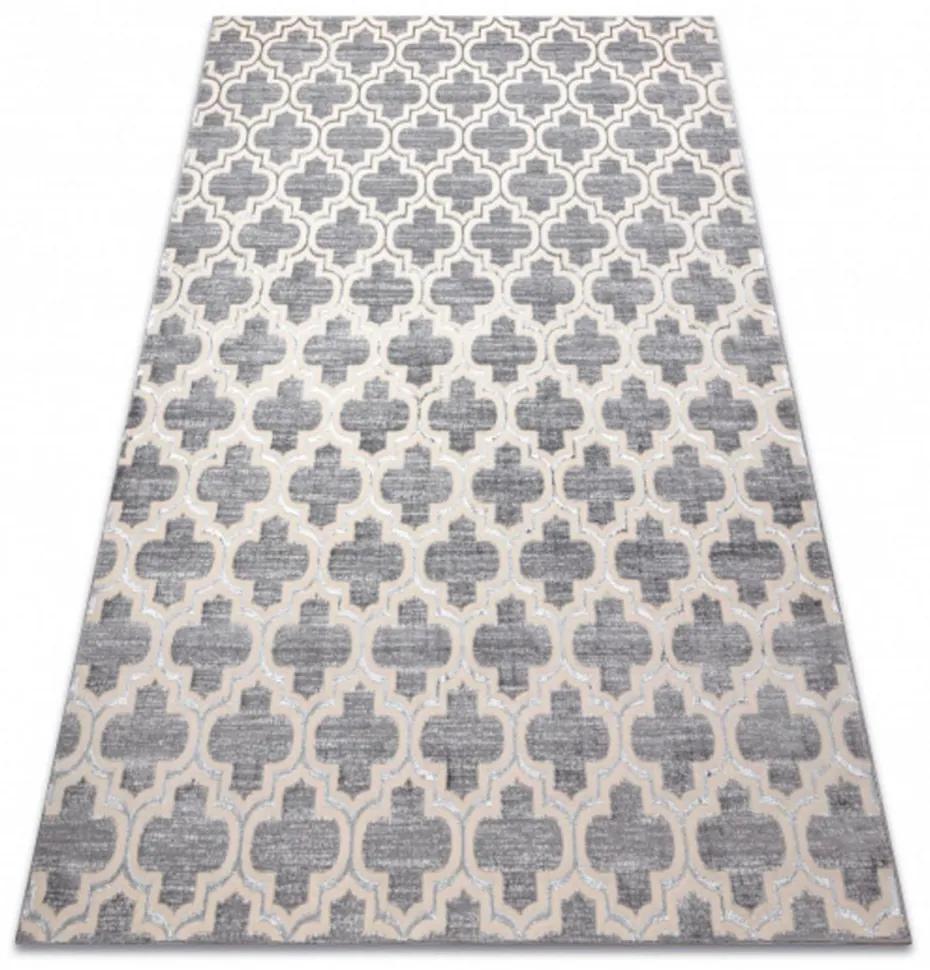 Kusový koberec Trelis šedý 80x150cm