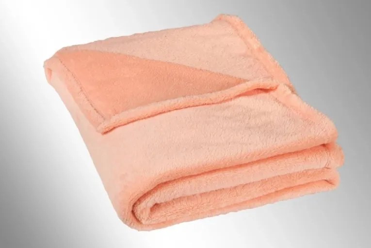 Brotex Mikro deka na jednolôžko 150x200 cm Lososová farba 300g/m2
