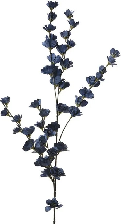 Dekorácia umelá vetvička s fialovými kvetmi - 6*6*102 cm