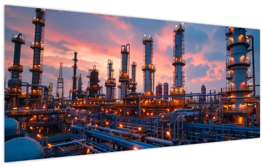 Obraz - Priemyselné preteky (120x50 cm)
