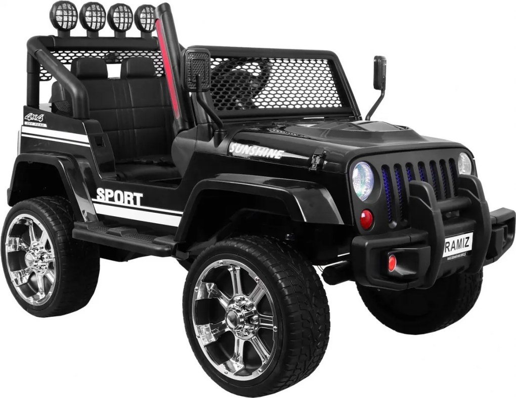 Ramiz Terénne auto Raptor Drifter Čierna + diaľkové ovládanie + pohon 4x4