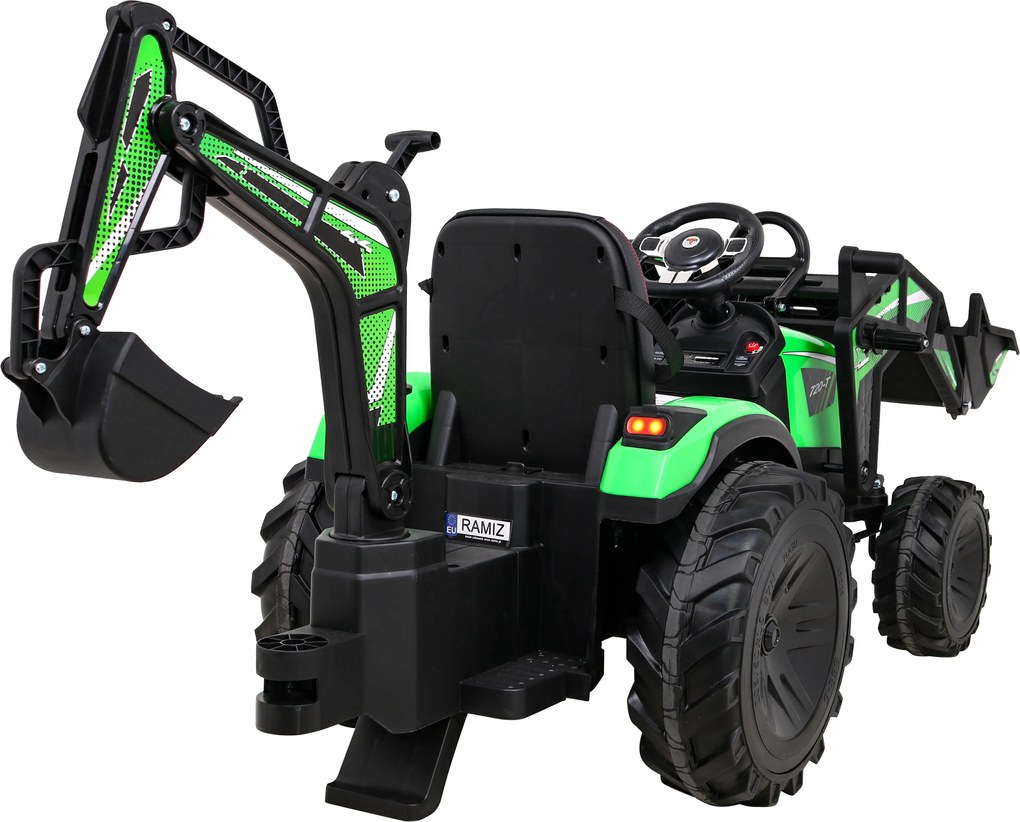 Ramiz Traktorový príves 720-T zelený